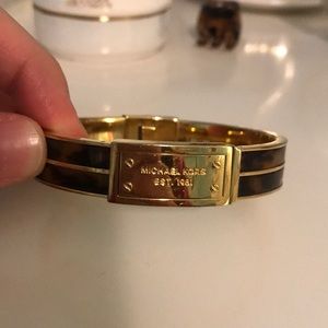 Michael Kors Heritage Logo Bangle Bracelet